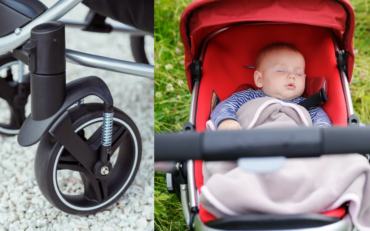 O que é: Amortecedor para carrinho de bebê 1 amortecedor para carrinho de beb