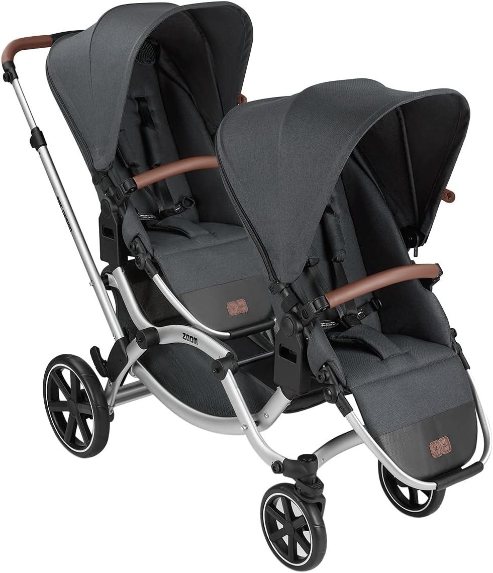 Carrinho de Bebê para Gêmeos: Escolhendo o Melhor Modelo para Suas Necessidades 6 Carrinho de Bebe para Gemeos Zoom Storm ABC Design